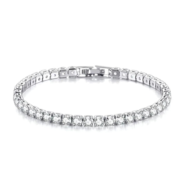 Silver Tennis Bracelet