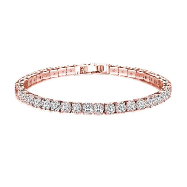 Rose Gold Tennis Bracelet