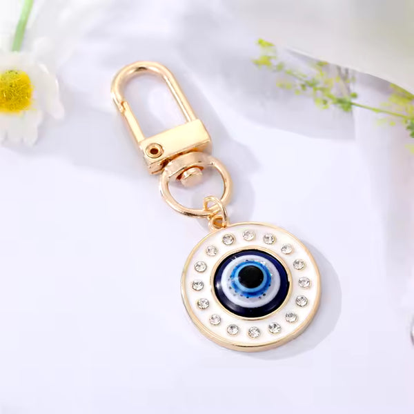 Turkish Evil Eye Keychain