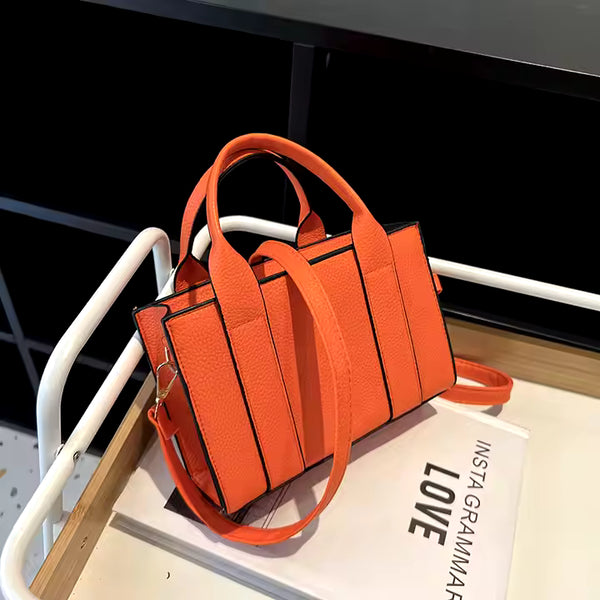 Orange Small Tote Bag